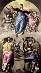 El Greco: A Szűz mennybemenetele (1577.)